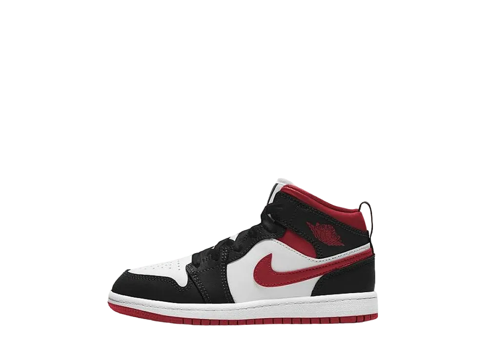 Nike PS Jordan 1 Mid "Gym Red/Black/White"