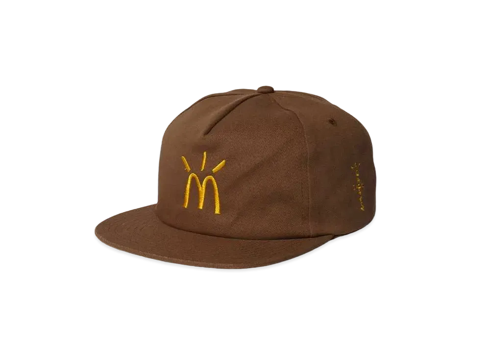 トラヴィススコット カクタスジャック x マクドナルド カクタス アーチズ ハット "ブラウン"