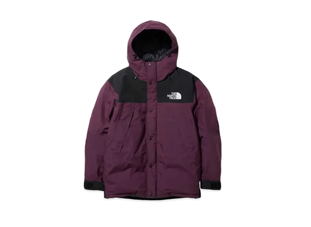 The North Face Mountain Down Jacket "Black BerryWine(BW)"