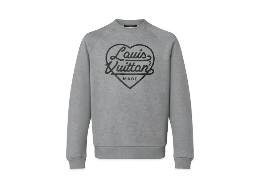 Louis Vuitton x NIGO PRINTED SWEATSHIRT "Grey"