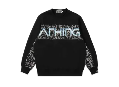 A BATHING APE X HAJIME SORAYAMA CREWNECK "Black"