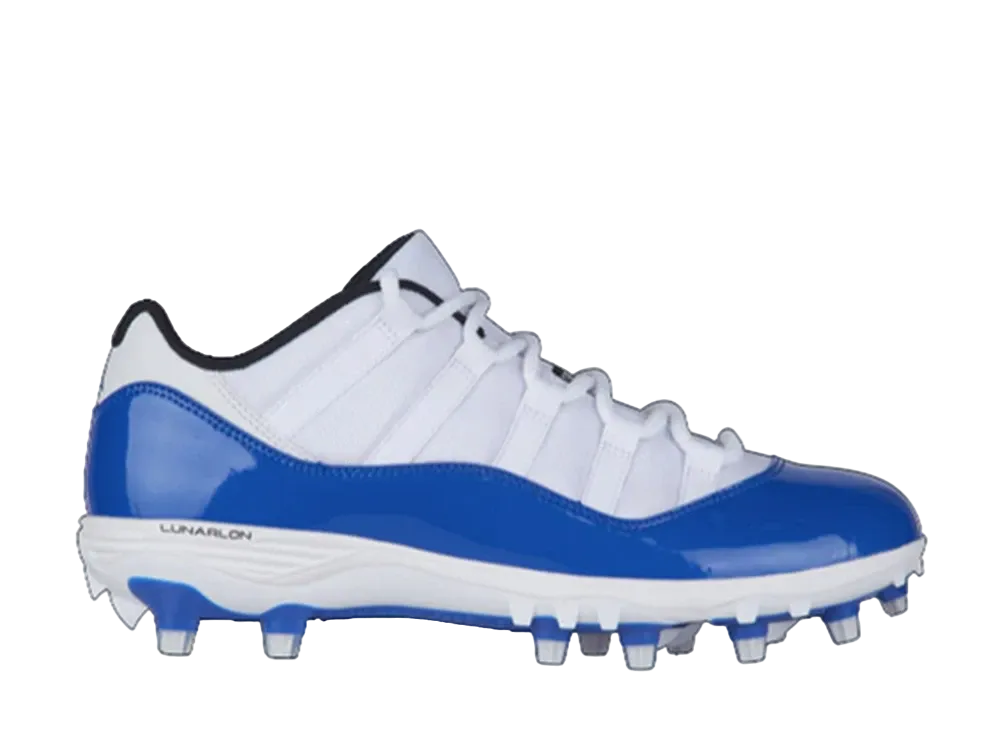 ナイキ エアジョーダン11 レトロ ロー "クリート ホワイト ロイヤル"