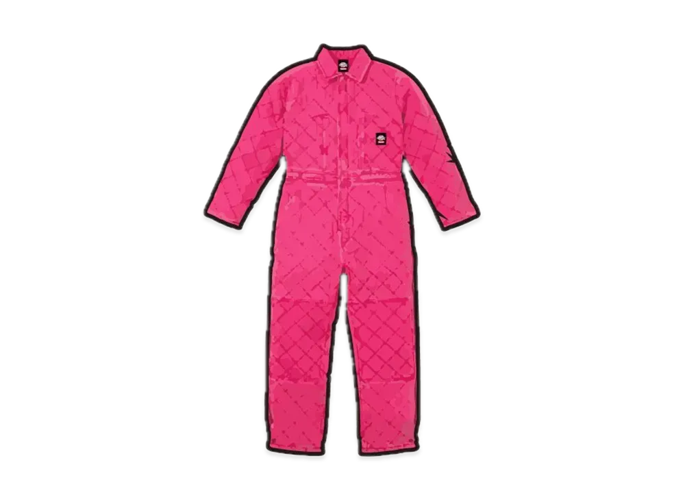 Supreme x Dickies Quilted Denim Coverall "Pink"