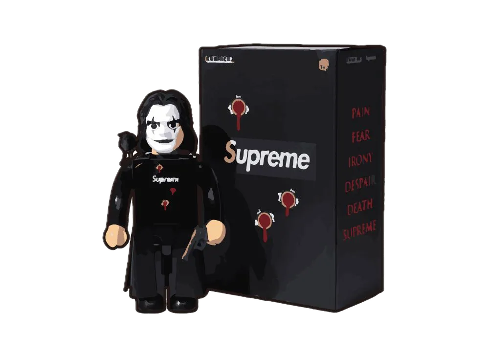Supreme / The Crow KUBRICK 1000% "Black"