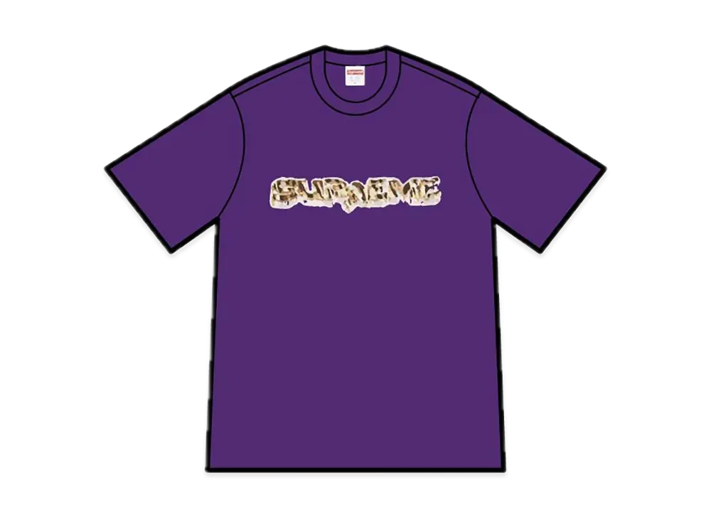 シュプリーム ダイヤモンド Tシャツ "パープル"
