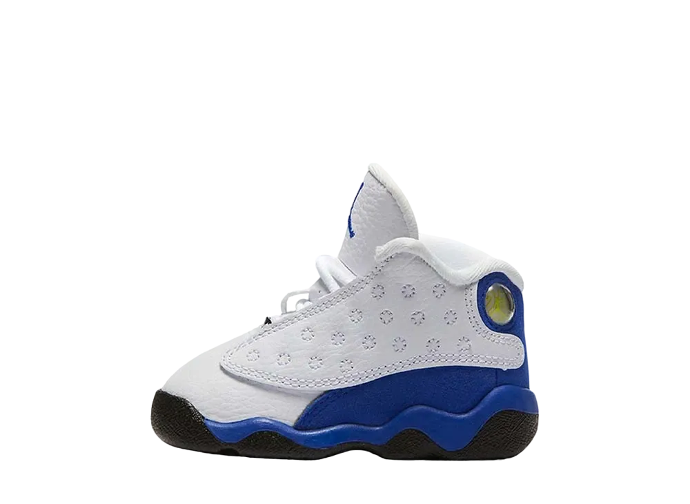 ナイキ TD エアジョーダン13 レトロ "ホワイト/ハイパーロイヤルブラック"(キッズ)