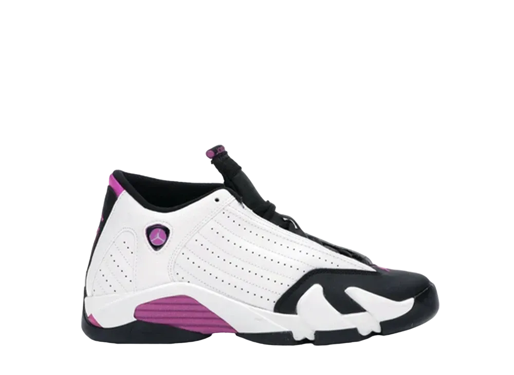 Nike GS Air Jordan 14 Retro "Fuchsia Flash Black Toe"