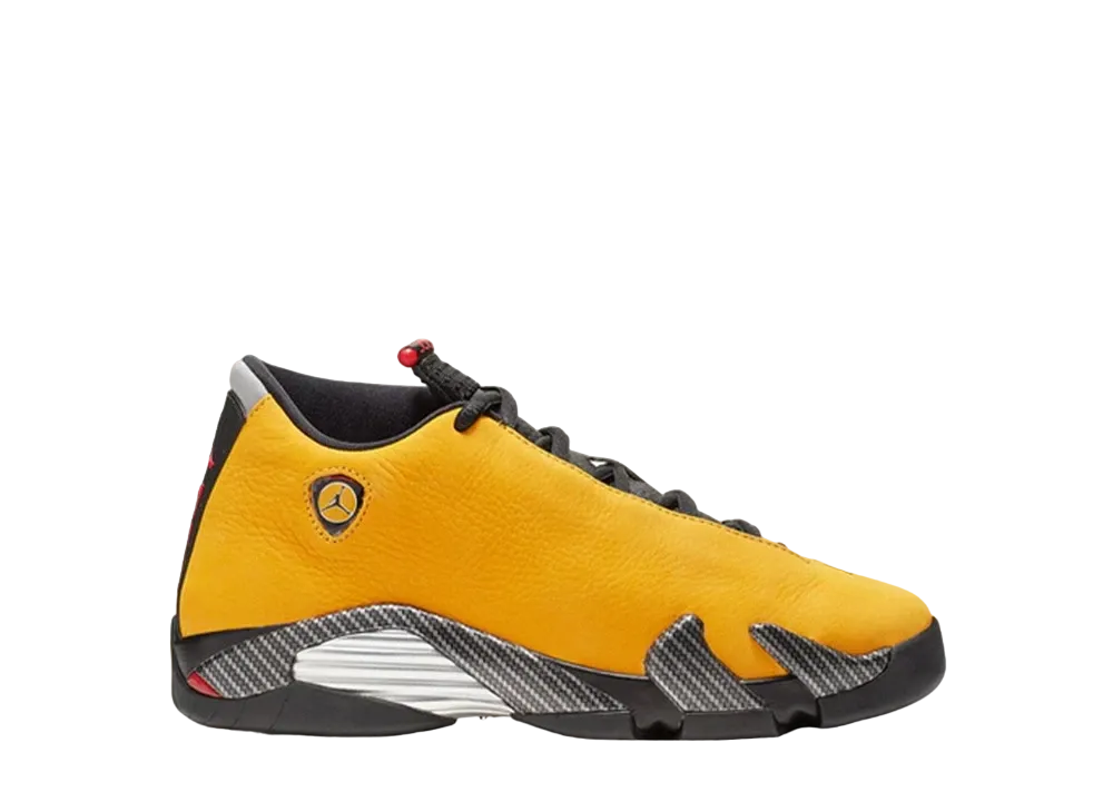 ナイキ GS エアジョーダン14 レトロ "ユニバーシティ ゴールド"