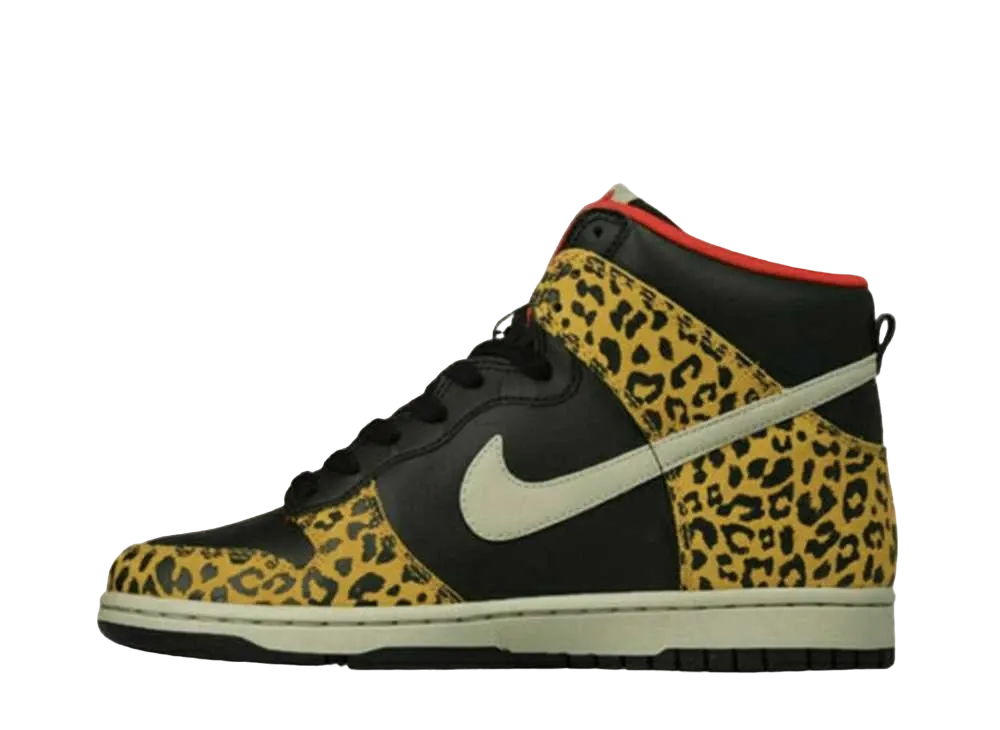 ナイキ ウィメンズ ダンク ハイ スキニー "レオパード"