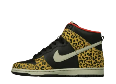ナイキ ウィメンズ ダンク ハイ スキニー "レオパード"