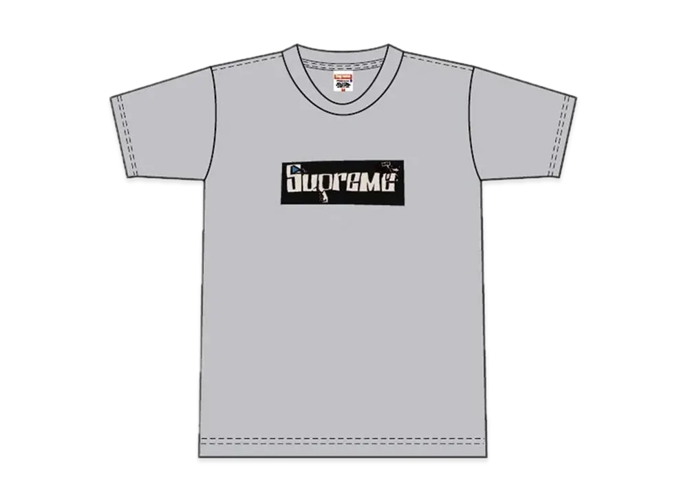 Supreme Joe Cool Box Logo Tee "Grey"