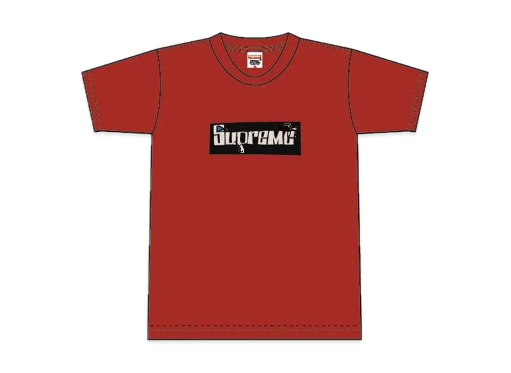 Supreme Joe Cool Box Logo Tee "Red"