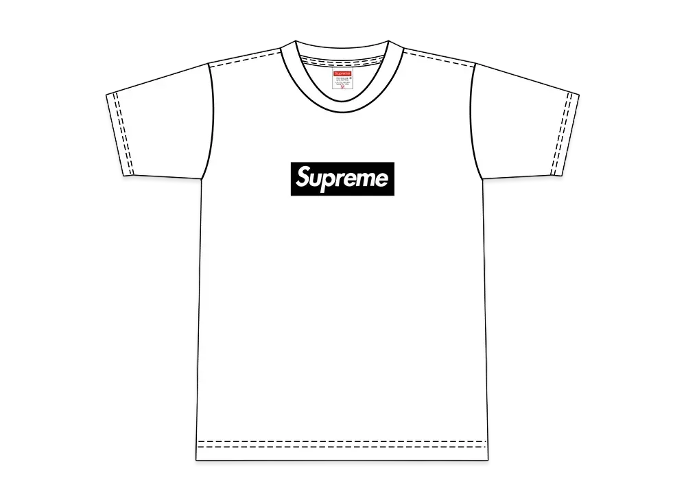 Supreme Rizzoli Box Logo Tee "White"