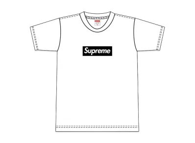 Supreme Rizzoli Box Logo Tee "White"