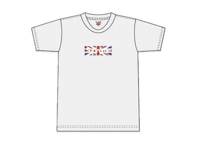 Supreme Union Jack Box Logo Tee "White"