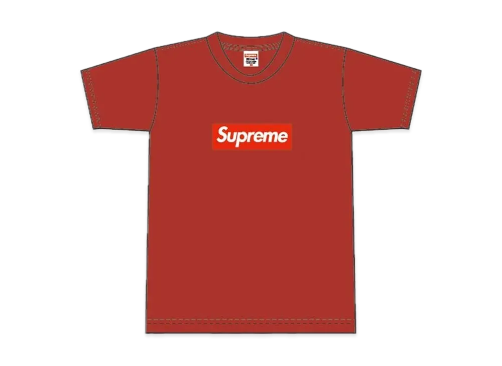 Supreme 20th Anniversary Box Logo Tee "Red"