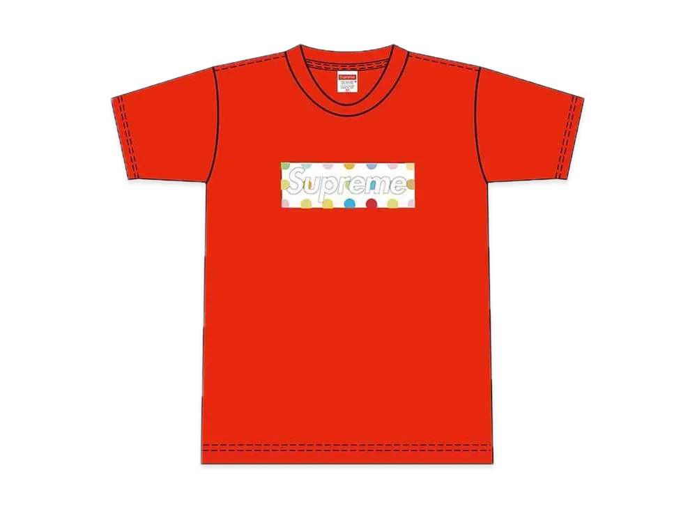 Supreme Damien Hirst Box Logo Tee "Red"