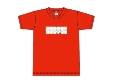 Supreme Damien Hirst Box Logo Tee "Red"