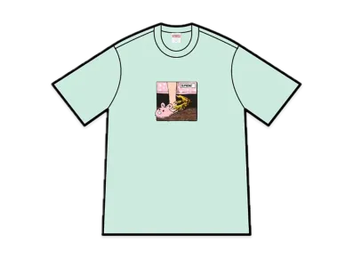 Supreme Bed Tee "Light Teal"