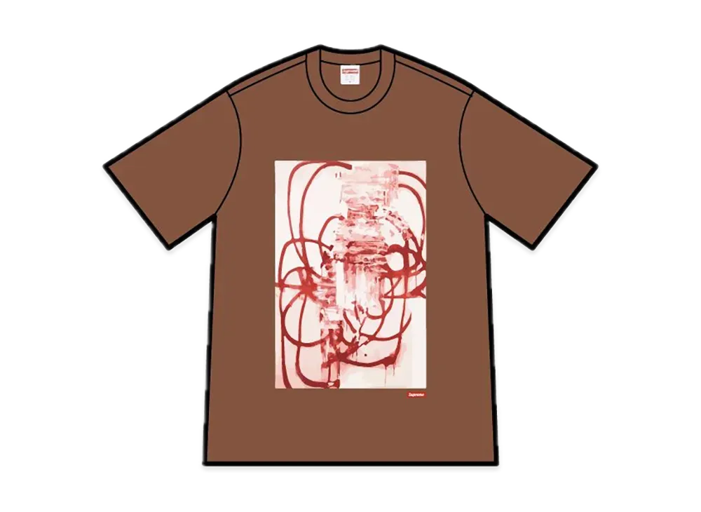 Supreme Christopher Wool/Supreme Tee Untitled 2001 "Brown"
