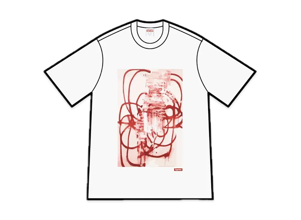 Supreme Christopher Wool/Supreme Tee Untitled 2001 "White"