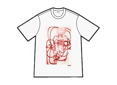 Supreme Christopher Wool/Supreme Tee Untitled 2001 "White"