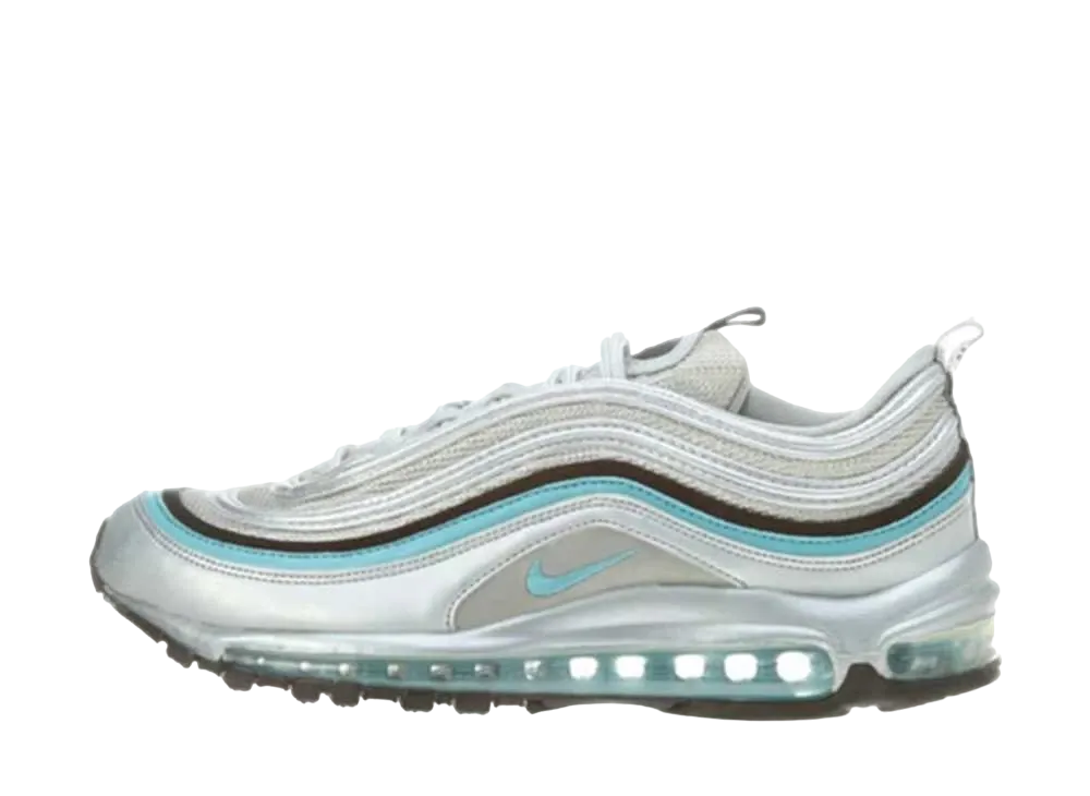 ナイキ エアマックス97 "メタリックシルバー/ミネラルブルー"