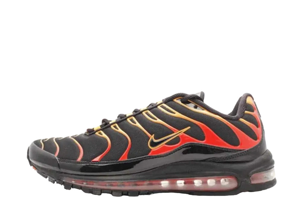 ナイキ エアマックス97 プラス "ブラック/オレンジ"