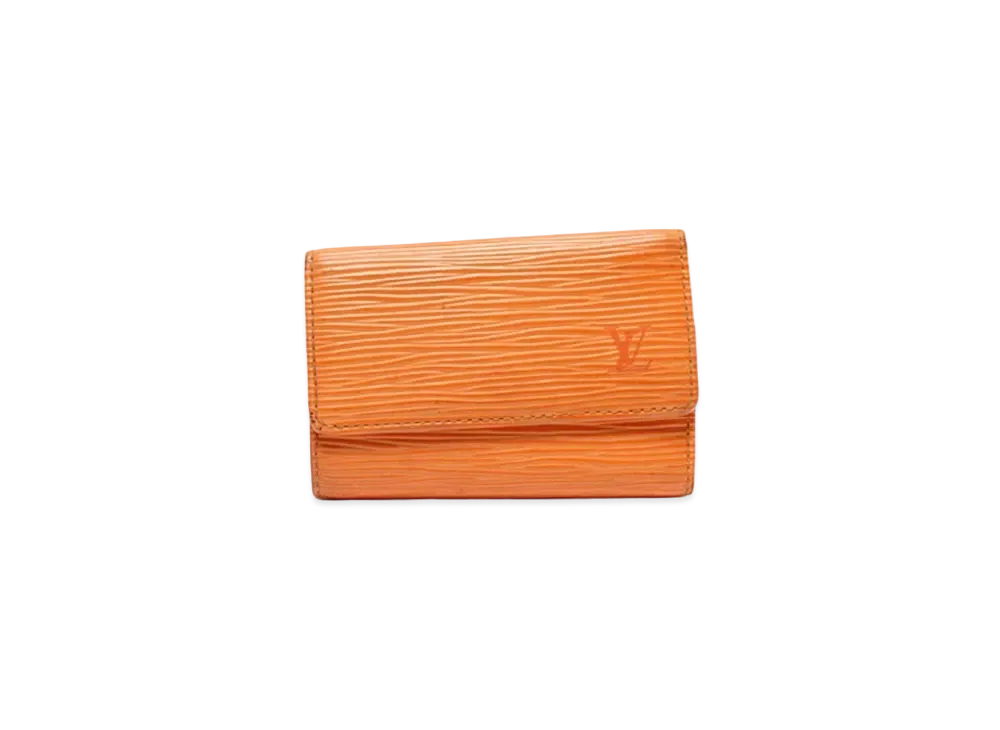 Louis Vuitton Epi Multicles 4 Key Holder "Mandarin"