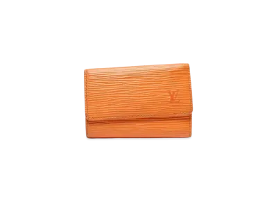 Louis Vuitton Epi Multicles 4 Key Holder "Mandarin"