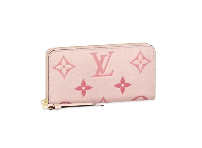 Louis Vuitton Zippy Wallet Monogram Empreinte Leather By the Pool "Bouton de Rose"