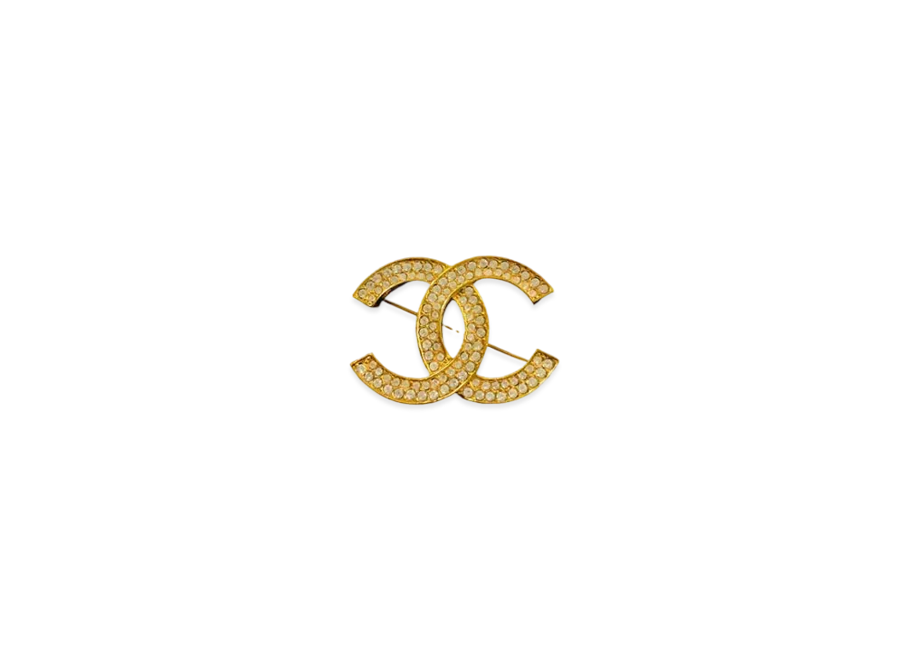 CHANEL Coco Mark Brooch "Gold"