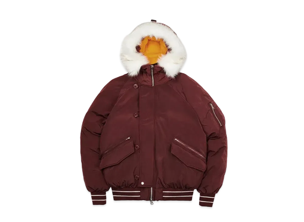 PALACE P-2B SHORT PARKA "Burgundy"