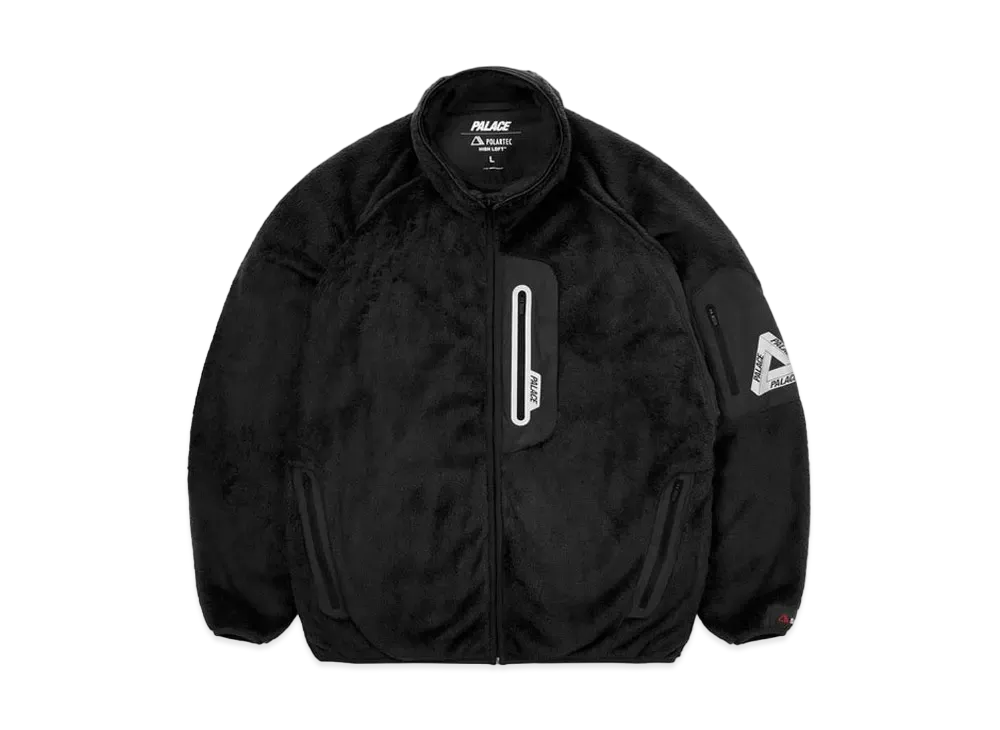 PALACE POLARTEC HIGH LOFT TRACK JACKET "Black"