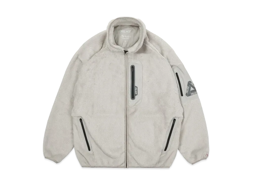 PALACE POLARTEC HIGH LOFT TRACK JACKET "Grey"