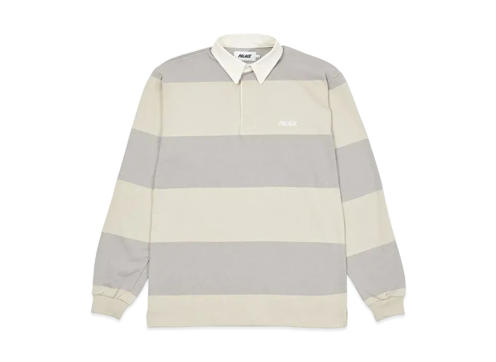 PALACE STRIPED RUGBY "Beiges"