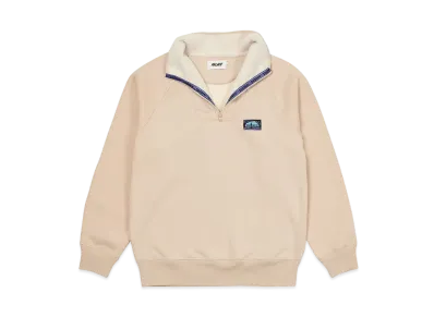 PALACE BONDED FLEECE 1/4 ZIP "Cream"