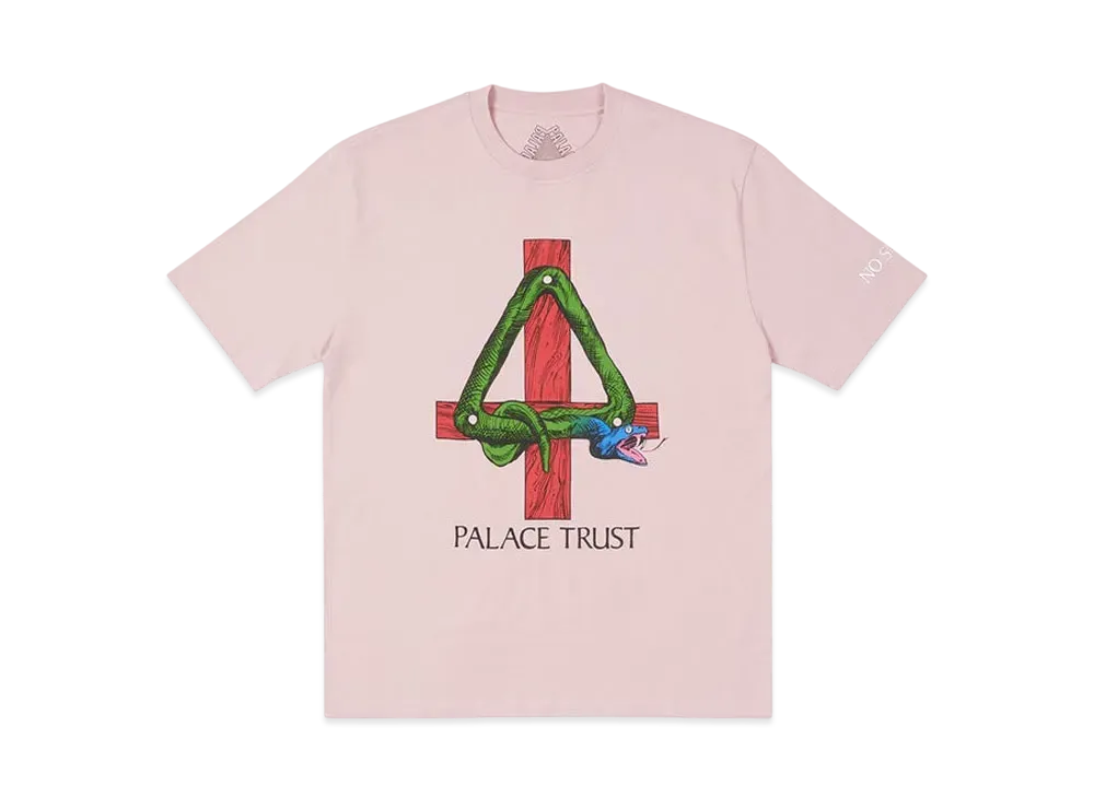 PALACE TRUST PALACE T-SHIRT "Light Pink"