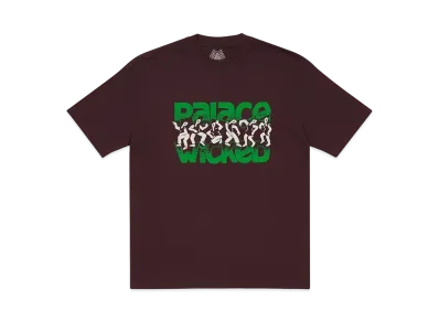 PALACE WICKED T-SHIRT "Burgundy"