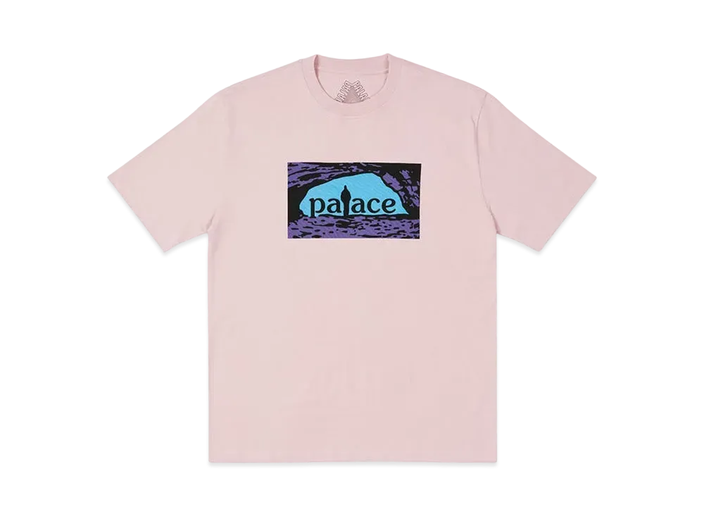 PALACE CAVEMAN T-SHIRT "Light Pink"