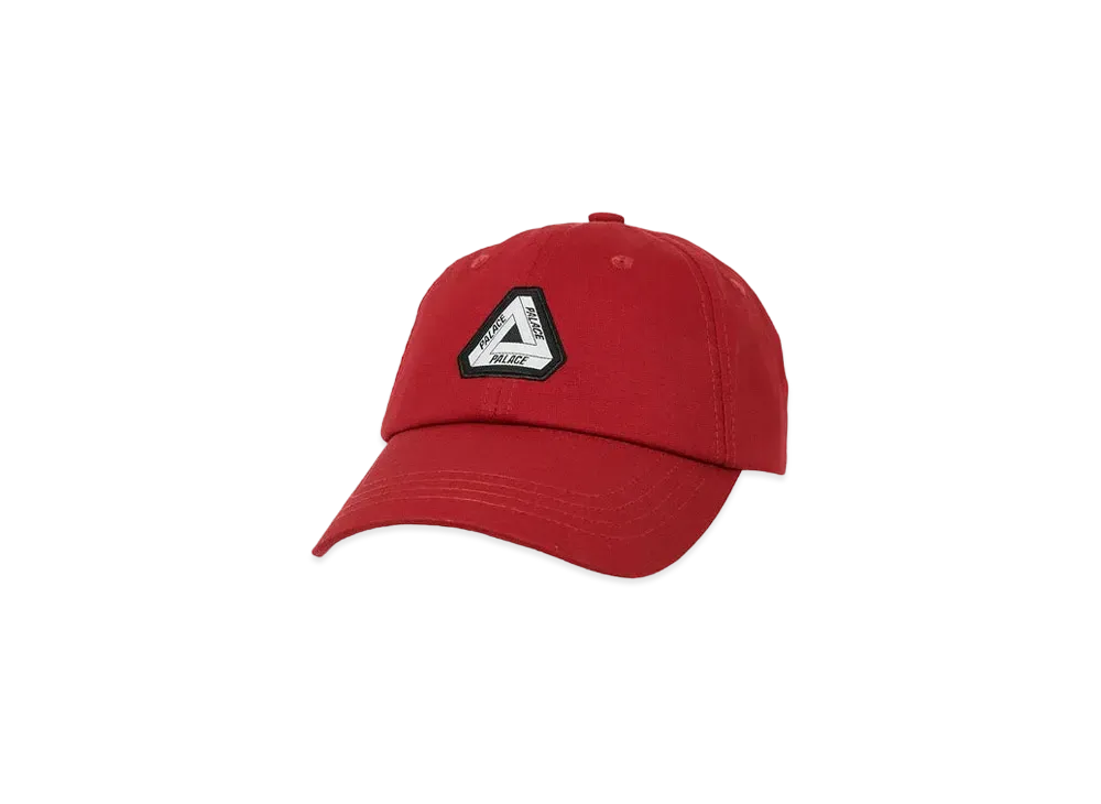 PALACE TRI-FERG PATCH 6-PANEL "Dark Red"