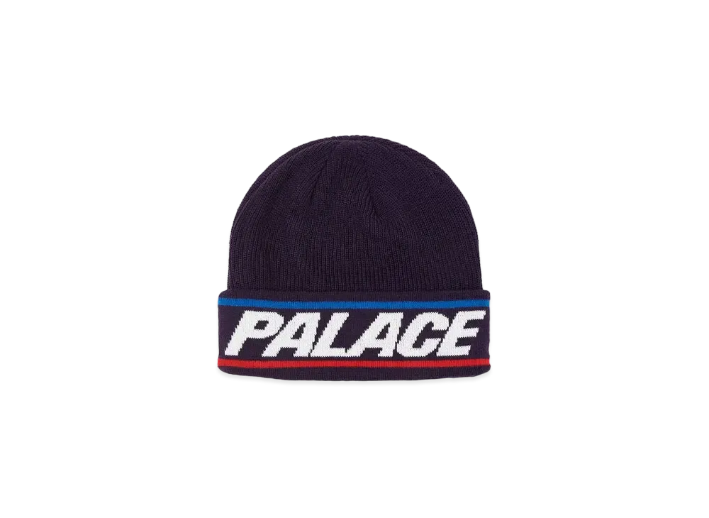 PALACE BASICALLY A BEANIE "Purple"
