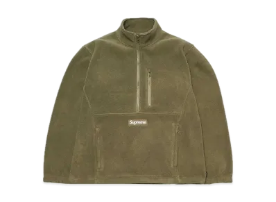 Supreme Polartec Half Zip Pullover "Light Olive"