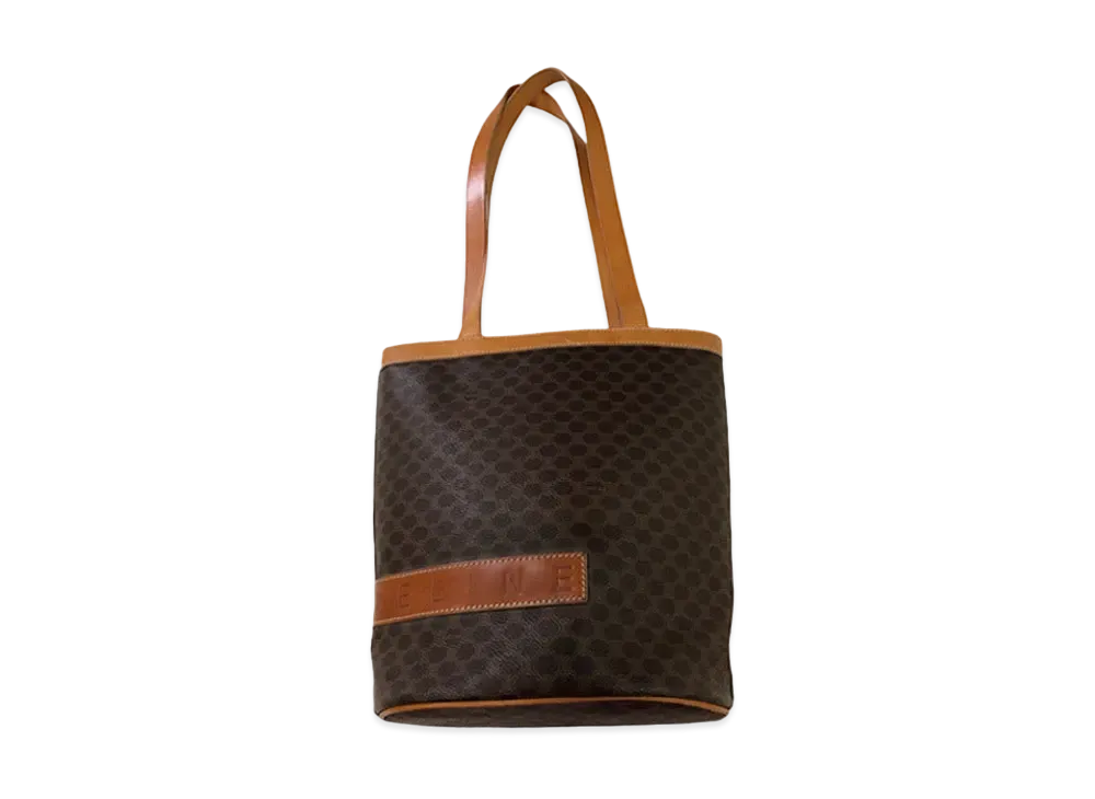 CELINE Macadam Logo Tote Bag