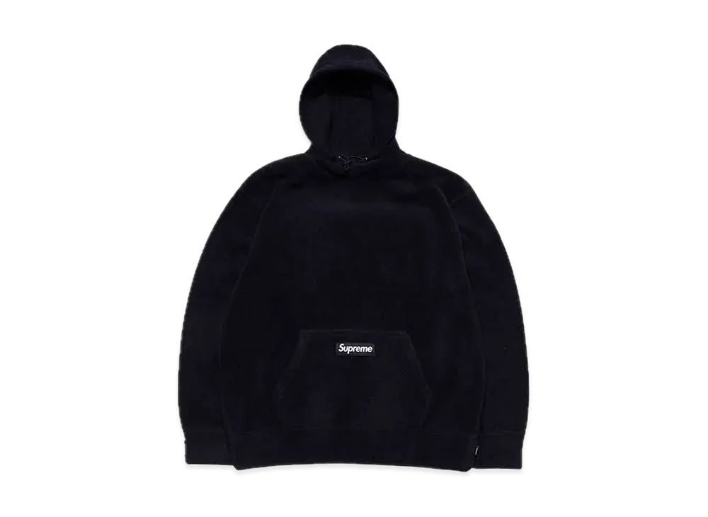 Supreme Polartec Hooded Sweatshirt "Navy"
