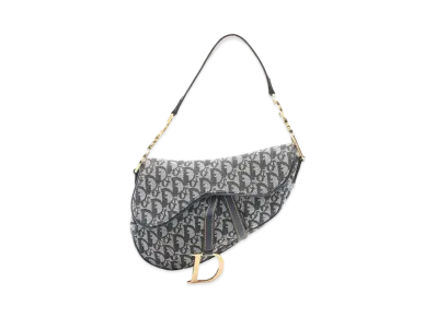 Dior Trotter Saddle Bag "Navy"