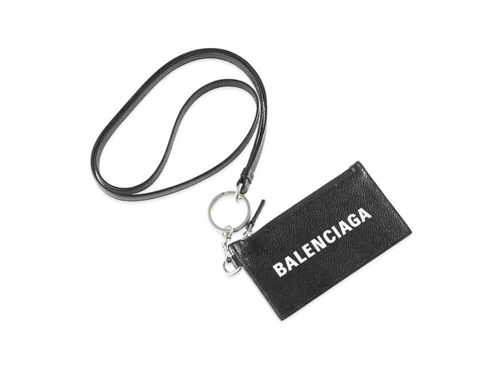 バレンシアガ エブリデイ レザー カードホルダー "ブラック" 5945481LZL31090