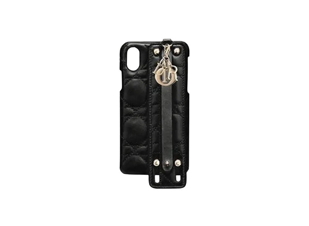 ディオール レディ ディオール アイフォーン X ケース "ブラック"