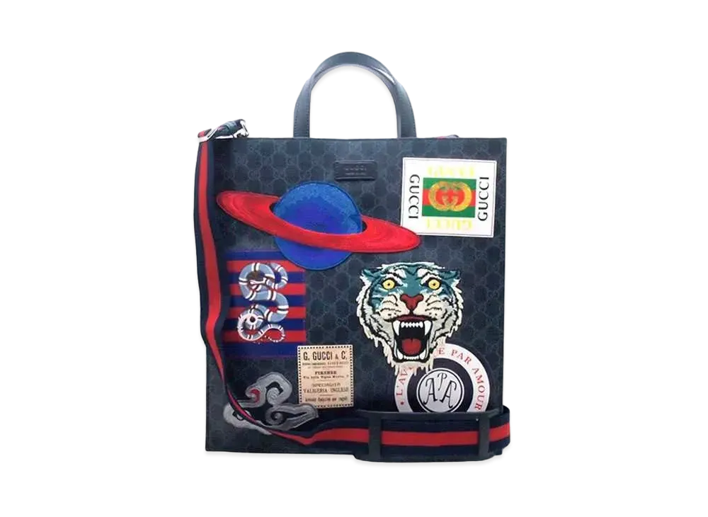 グッチ クーリエ ソフト GGスプリーム キャンバス トートバッグ