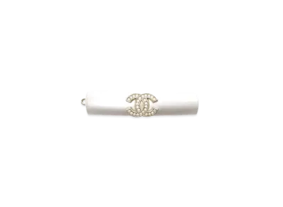 CHANEL Hair Clip "White"